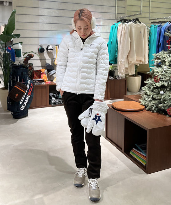 h*e様 BEAMS GOLF ビームスゴルフ キルティング ストレッチ　冬ゴル ビームス ゴルフ 有楽町（861509） スタイリング・コーディネイト｜BEAMS
