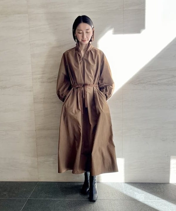 かぼす　BEAMSFブラウン コットンセットアップ　西口氏着用モデル かぼす BEAMSFブラウン コットンセットアップ 西口氏着用モデル かぼす