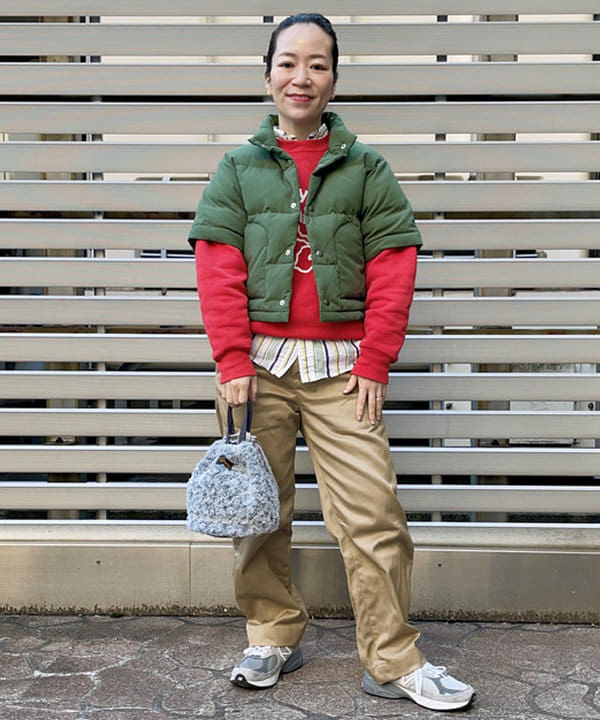 NAPRON × BEAMS BOY / 別注 フェイクファー ミニ ペイシェントバッグ