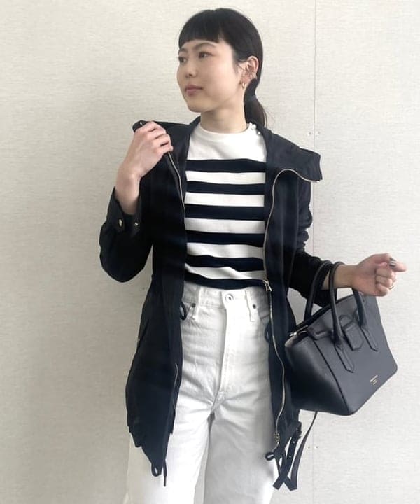 Ichika Hondaさんの「BEAMS WOMEN｜【別注】TATRAS / CRIDORLA ナイロン フード ブルゾン」を使ったコーディネート