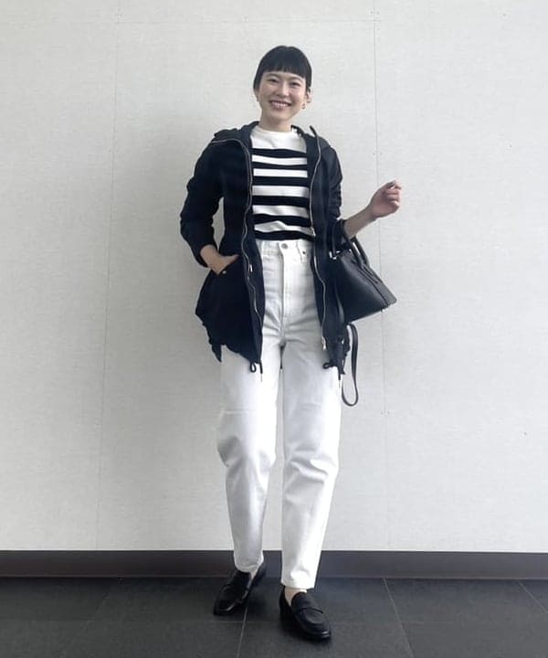 Ichika Hondaさんの「BEAMS WOMEN｜【別注】TATRAS / CRIDORLA ナイロン フード ブルゾン」を使ったコーディネート