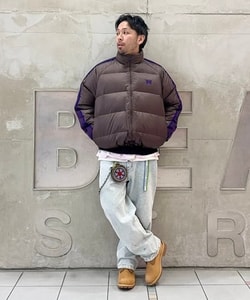 BEAMS（ビームス）NEEDLES × BEAMS / 別注 DOWN JACKET（ブルゾン