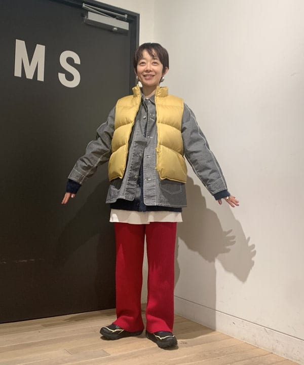 矢野(青木)優香さんの「BEAMS WOMEN｜」を使ったコーディネート