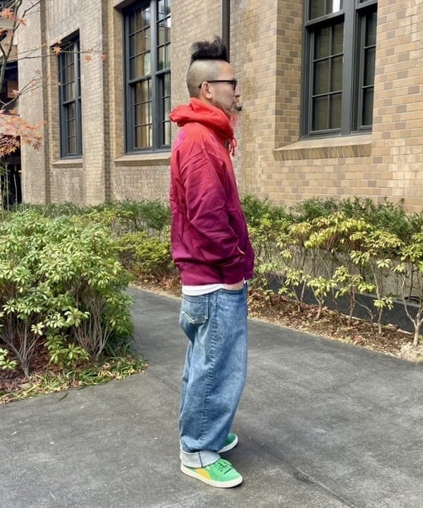 undercoverism HAZE期 赤いダイヤ模様 ストレートデニム ビームス ジャパン 京都（863610） スタイリング・コーディネイト｜BEAMS