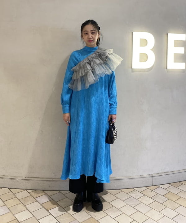 ayaさんの「BEAMS WOMEN｜Ray BEAMS / プラットフォーム ブーツ」を使ったコーディネート