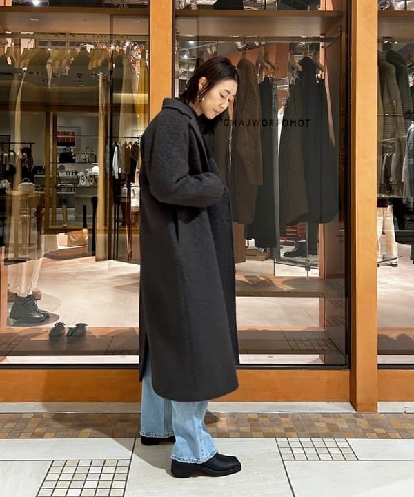 川口 恵さんの「BEAMS WOMEN｜PHILIPPE AUDIBERT × Demi-Luxe BEAMS / 別注 Millie ネックレス シルバー」を使ったコーディネート