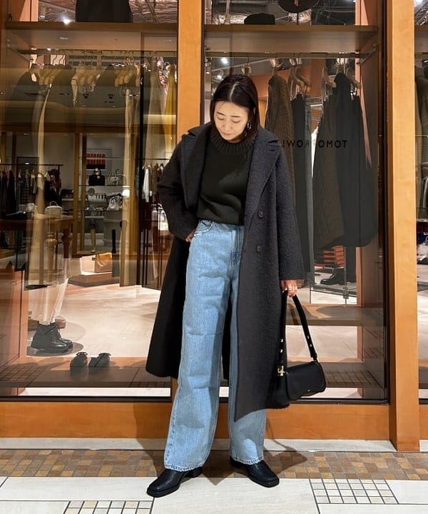 川口 恵さんの「BEAMS WOMEN｜PHILIPPE AUDIBERT × Demi-Luxe BEAMS / 別注 Millie ネックレス シルバー」を使ったコーディネート