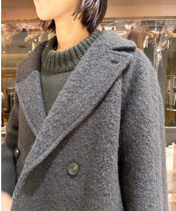 川口 恵さんの「BEAMS WOMEN｜PHILIPPE AUDIBERT × Demi-Luxe BEAMS / 別注 Millie ネックレス シルバー」を使ったコーディネート