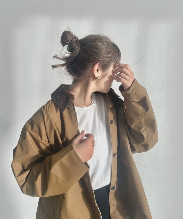 Ranさんの「BEAMS WOMEN｜ラブドロップ イヤリング.M」を使ったコーディネート