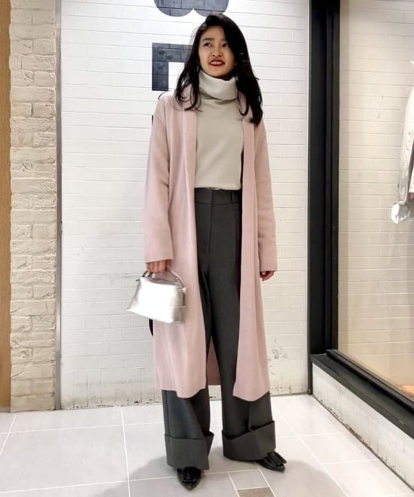 五十峯 さよさんの「BEAMS WOMEN｜GIANNI CHIARINI / メタリック ALIFA レザーショルダーバッグ S」を使ったコーディネート