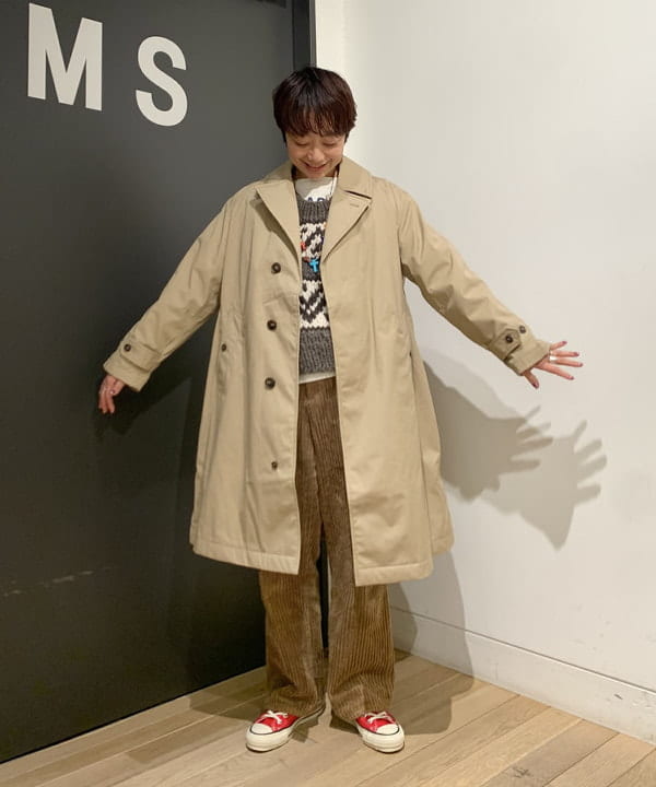 矢野(青木)優香さんの「BEAMS WOMEN｜」を使ったコーディネート