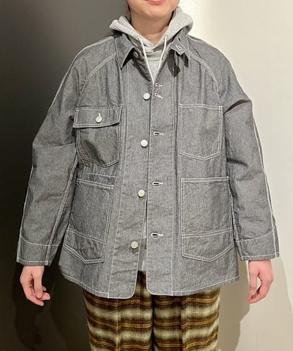 みかみさんの「BEAMS WOMEN｜Healthknit × BEAMS BOY / ワッフル プルオーバー パーカ」を使ったコーディネート