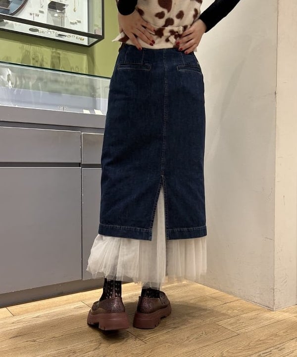 渡邊 舞さんの「BEAMS WOMEN｜Ray BEAMS / マリンチェーン マンテル ハート ネックレス」を使ったコーディネート