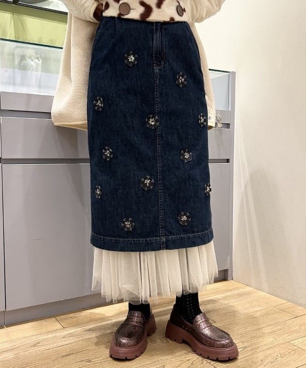 渡邊 舞さんの「BEAMS WOMEN｜Ray BEAMS / マリンチェーン マンテル ハート ネックレス」を使ったコーディネート