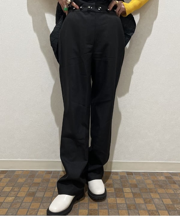 ひるてぃさんの「BEAMS WOMEN｜sister jane / Priya Embellished Trousers」を使ったコーディネート