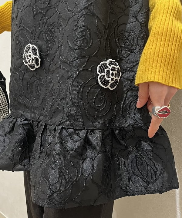 ひるてぃさんの「BEAMS WOMEN｜sister jane / Priya Embellished Trousers」を使ったコーディネート
