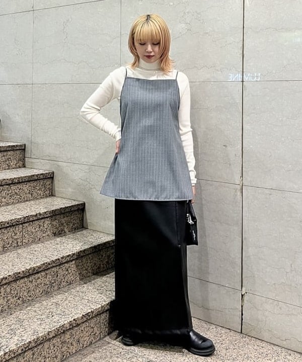 篠崎 香月さんの「BEAMS WOMEN｜GIANNI CHIARINI / ALIFA レザーショルダーバッグ S」を使ったコーディネート
