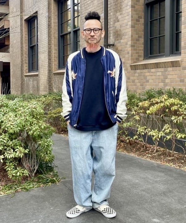 ネイビー スタジャン ブラームス　wagamama別注 ネイビー スタジャン ブラームス wagamama別注 ネイビー スタジャン