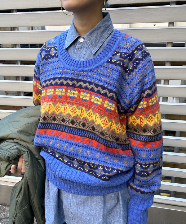 オカモト ミサキさんの「BEAMS WOMEN｜【別注】BUZZ RICKSON'S / シャンブレー ロングスリーブ シャツ」を使ったコーディネート