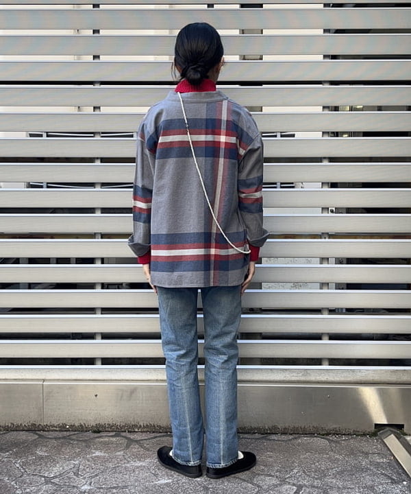 ミナミマリコさんの「BEAMS WOMEN｜BEAMS BOY / 25mm WASH ベルト」を使ったコーディネート