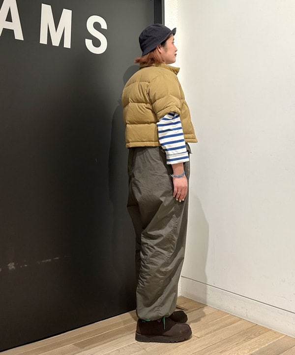 Kyooka Sayakaさんの「BEAMS WOMEN｜ナバルボーダー ビッグ ボートネック カットソー」を使ったコーディネート