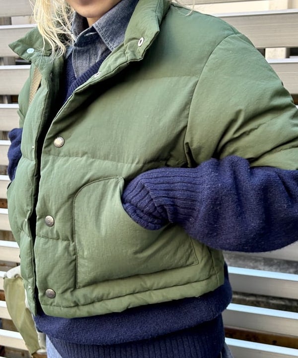 ナツハさんの「BEAMS WOMEN｜【別注】BUZZ RICKSON'S / シャンブレー ロングスリーブ シャツ」を使ったコーディネート