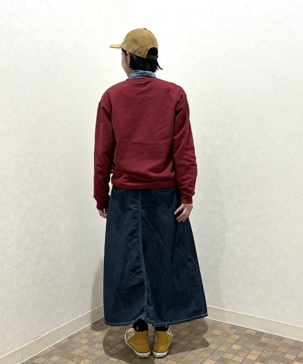 葵さんの「BEAMS WOMEN｜【別注】BUZZ RICKSON'S / シャンブレー ロングスリーブ シャツ」を使ったコーディネート