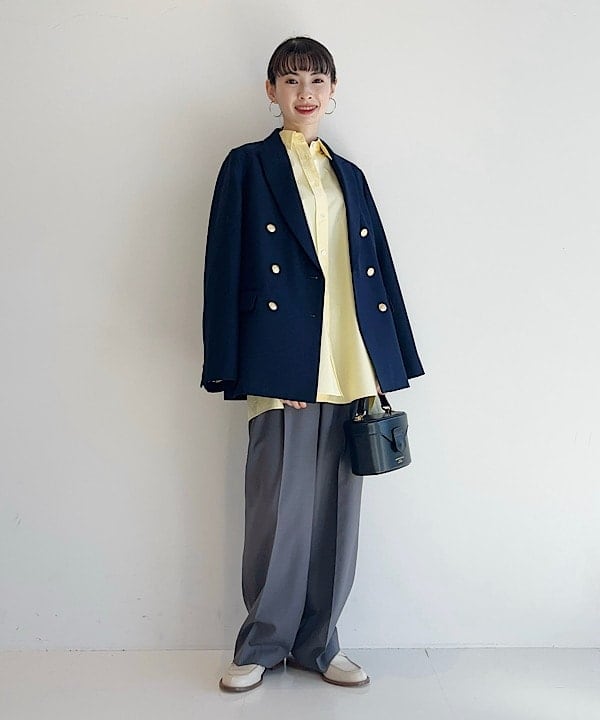 shibataさんの「BEAMS WOMEN｜PASCUCCI /  バック ストラップ ローファー」を使ったコーディネート