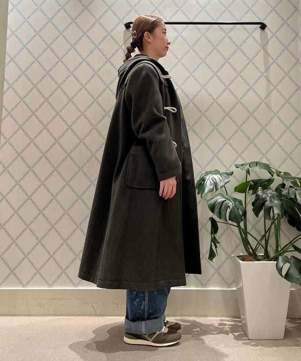 たぐみさんの「BEAMS WOMEN｜ブロード リブ クルーネック スウェット」を使ったコーディネート