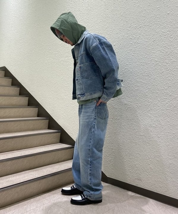 Lazzyさんの「BEAMS / ナイロン アノラックパーカー」を使ったコーディネート