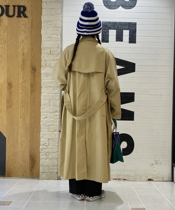 木村 海侑さんの「BEAMS WOMEN｜BEAMS BOY / コットンナイロン アランカーディガン」を使ったコーディネート