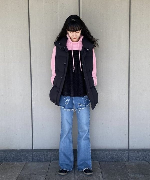 マツド ユメカさんの「BEAMS WOMEN｜Ray BEAMS / フリンジ フレア キャミソール」を使ったコーディネート