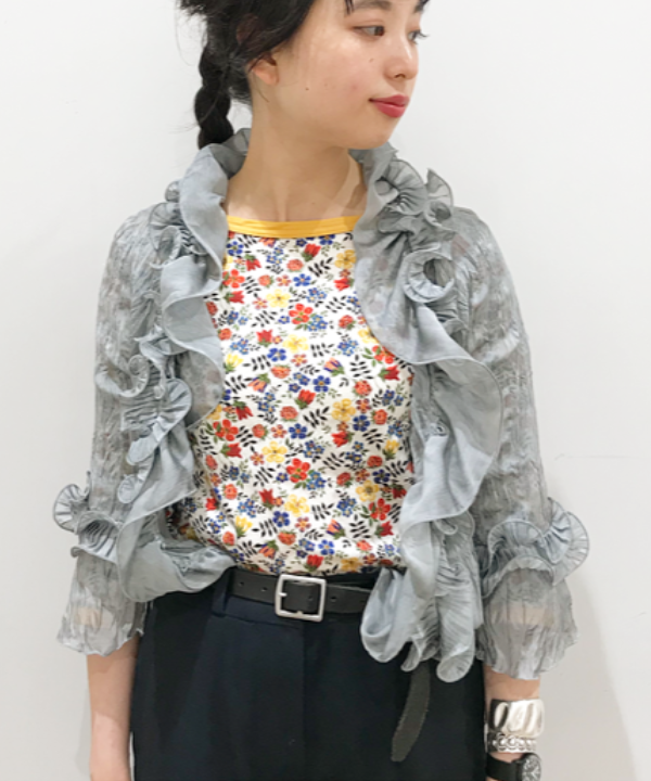 MAYURIさんの「BEAMS WOMEN｜BEAMS BOY / 25mm WASH ベルト」を使ったコーディネート