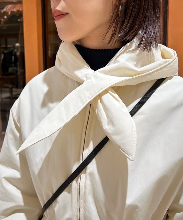 川口 恵さんの「BEAMS WOMEN｜Ray BEAMS / 14G リブ タートルネック ニット」を使ったコーディネート