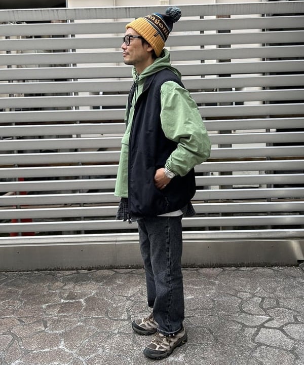 ザキサンさんの「BEAMS WOMEN｜BEAMS / ナイロン アノラックパーカー」を使ったコーディネート