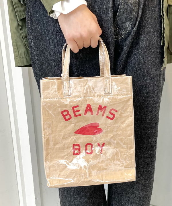 おのすさんの「BEAMS WOMEN｜BEAMS BOY / BBロゴ ショップバック」を使ったコーディネート