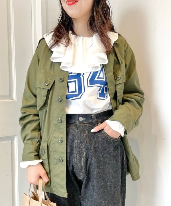 おのすさんの「BEAMS WOMEN｜BEAMS BOY / BBロゴ ショップバック」を使ったコーディネート