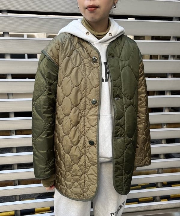 ミナミマリコさんの「BEAMS WOMEN｜BEAMS BOY / リブ タートル ロングスリーブ」を使ったコーディネート