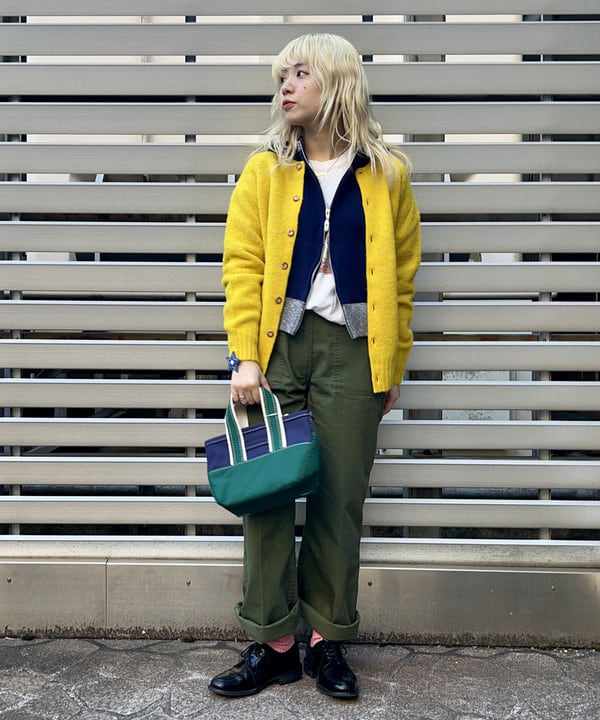 ナツハさんの「BEAMS WOMEN｜BEAMS BOY / 2/2ソリッド リブ ソックス」を使ったコーディネート