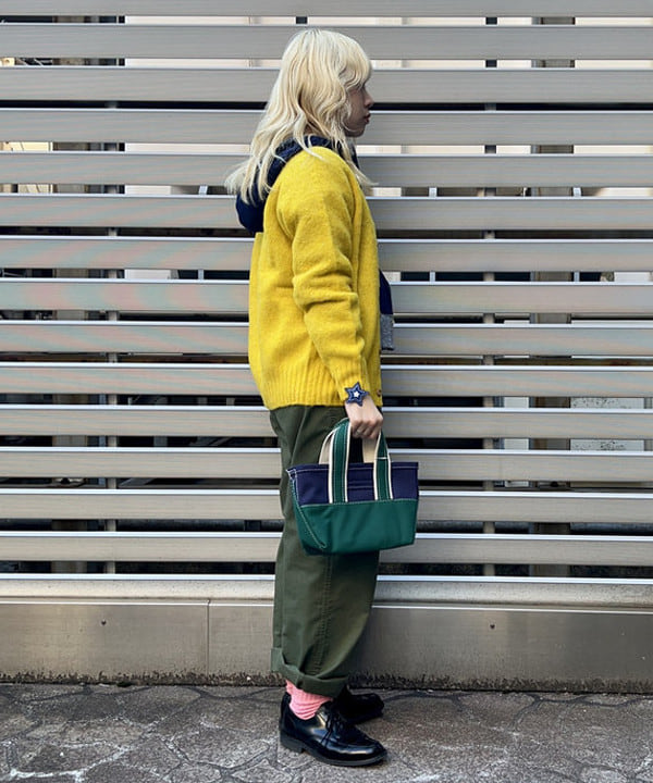 ナツハさんの「BEAMS WOMEN｜BEAMS BOY / 2/2ソリッド リブ ソックス」を使ったコーディネート