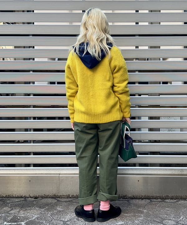 ナツハさんの「BEAMS WOMEN｜BEAMS BOY / 2/2ソリッド リブ ソックス」を使ったコーディネート