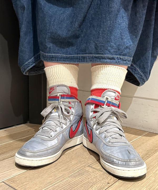 Kyooka Sayakaさんの「BEAMS WOMEN｜BEAMS BOY / 杢スウェット ソックス NEW」を使ったコーディネート