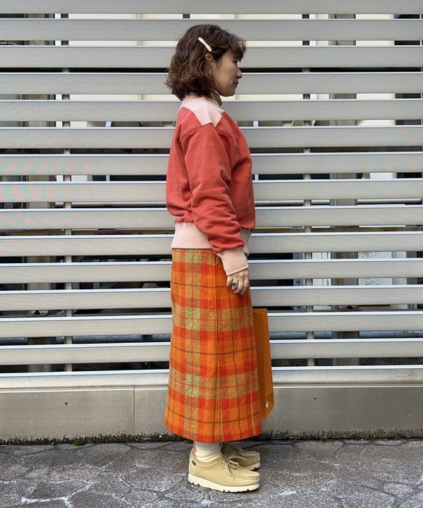 まつむさんの「BEAMS WOMEN｜CLARKS ORIGINALS / Wallabee Boot GTX 23SS」を使ったコーディネート