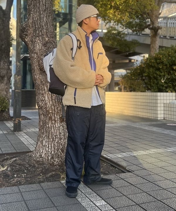 Sunnyさんの「BEAMS / ルーズ ビーニー」を使ったコーディネート