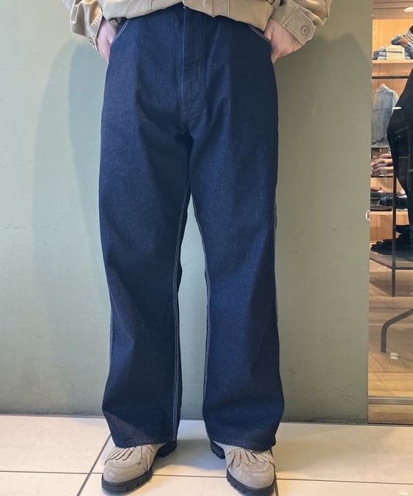 滝沢 一喜さんの「BEAMS WOMEN｜BEAMS PLUS / デニム ペインターパンツ」を使ったコーディネート