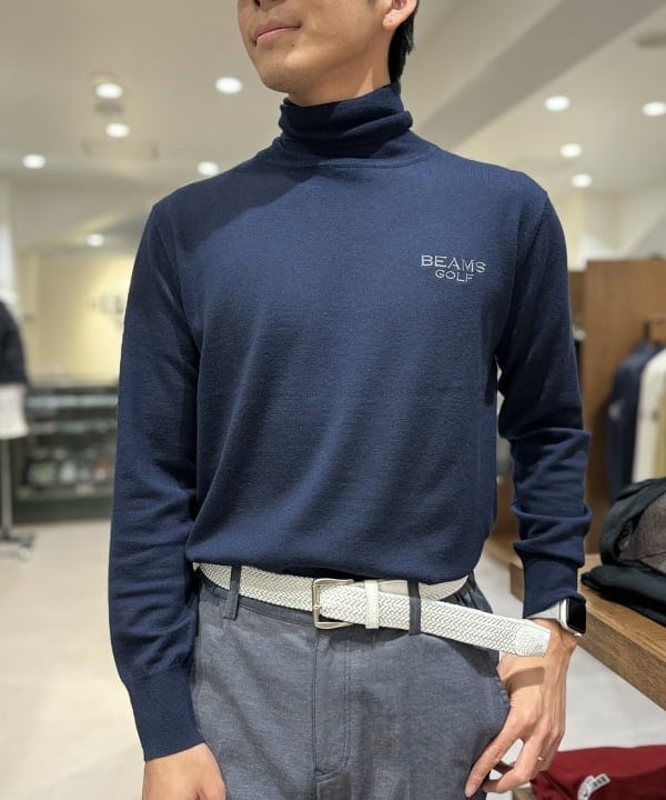 ビームスゴルフセット　フィールダー様 ビームスゴルフ オクタウラブルゾン 83-18-0028-803（ネイビー