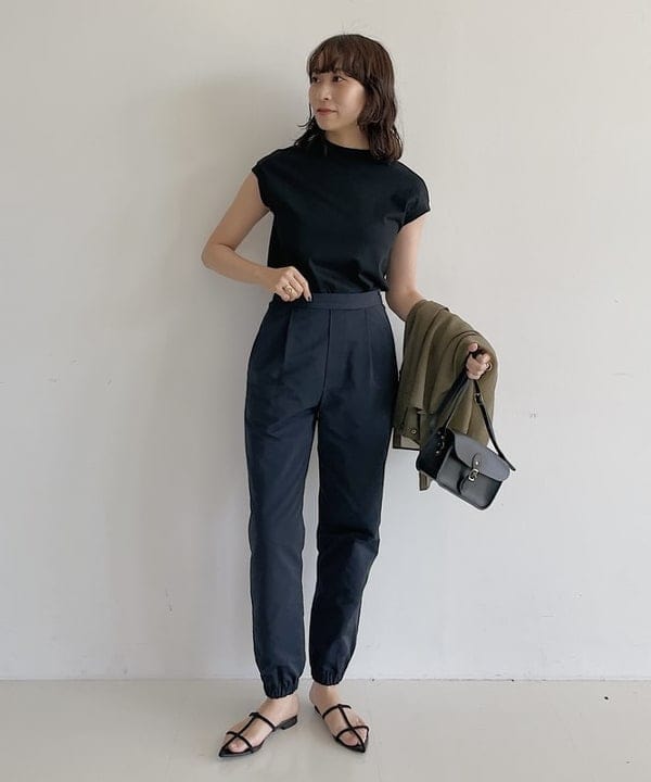 cammyさんの「BEAMS WOMEN｜AK+1 / ソフトグログラン パンツ」を使ったコーディネート