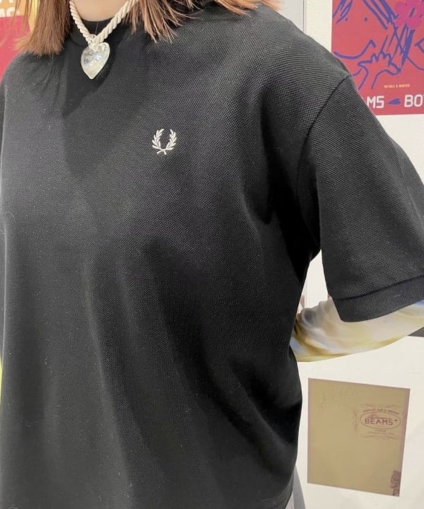 田中 里実さんの「BEAMS WOMEN｜FRED PERRY × Ray BEAMS / 別注 Reluxed Pique T-shirt」を使ったコーディネート