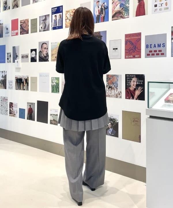 田中 里実さんの「BEAMS WOMEN｜FRED PERRY × Ray BEAMS / 別注 Reluxed Pique T-shirt」を使ったコーディネート