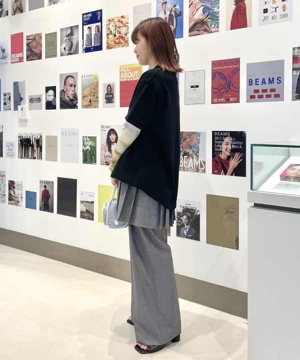 田中 里実さんの「BEAMS WOMEN｜FRED PERRY × Ray BEAMS / 別注 Reluxed Pique T-shirt」を使ったコーディネート
